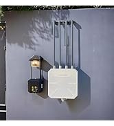 WAVLINK AX3000 WiFi 6 Wireless Outdoor Repeater, Long Range Outdoor Extender WiFi with Dual Band/...