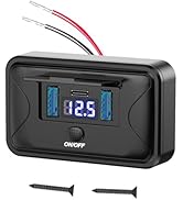 12V USB Socket Panel Wall Mounted PD 3.0 USB C 36W and QC 3.0 18W USB Ports for Car, 12 Volt USB ...