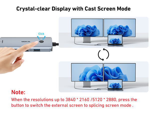 docking station 2 monitor