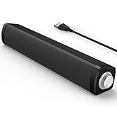 LENRUE Computer Speakers for Desktop Monitor, PC Speakers with Knob Control, Bluetooth Connect, U...