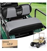 10L0L Universal Golf Cart Rear Seat Cover Dress UP Older Golf Cart Durable Breathable Material Fi...