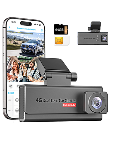 4G LTE Car Dash Cam
