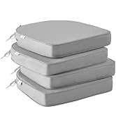 IPYNBAP Outdoor Chair Cushions Set of 4, Waterproof Outdoor Seat Cushions for Patio Furniture, Pa...