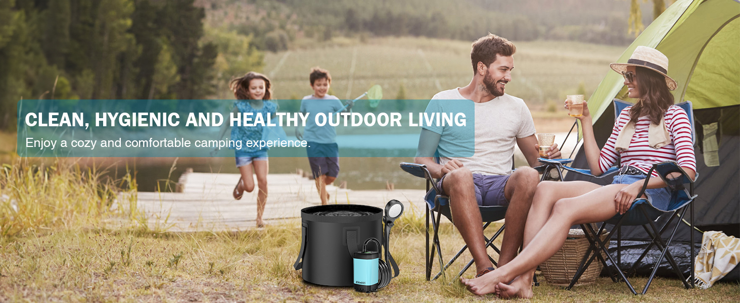 portable shower pump Portable Shower Camping Shower Outdoor Camp Shower Pump