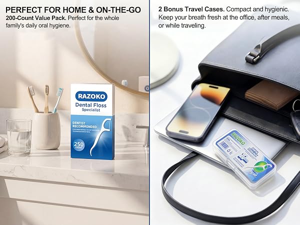 travel size dental floss