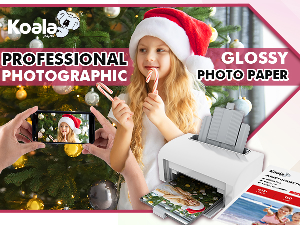 glossy paper