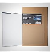 Tecgear Blue Light Shield Anti Blue Light Screen Filter, Universal Widescreen Desktop PC LED Moni...