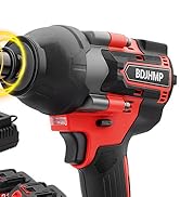 Cordless Impact Wrench 1/2 Inch, 1500 N.m/1106ft-lbs Brushless Impact Gun Compatible with Makita ...