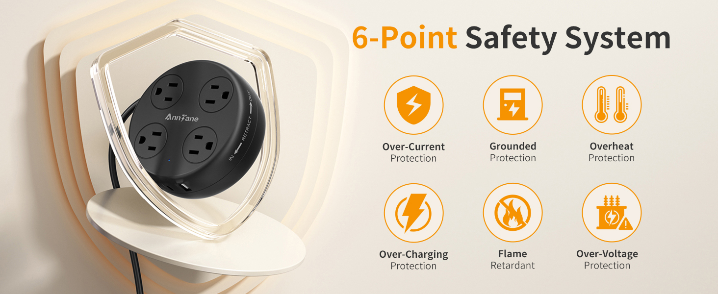 surge protector with usb ports