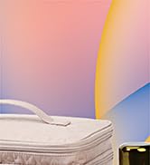 NISHEL Large Double Layer Travel Makeup Bag Women, Large Cosmetic Case, Organizer for Travel-Size...