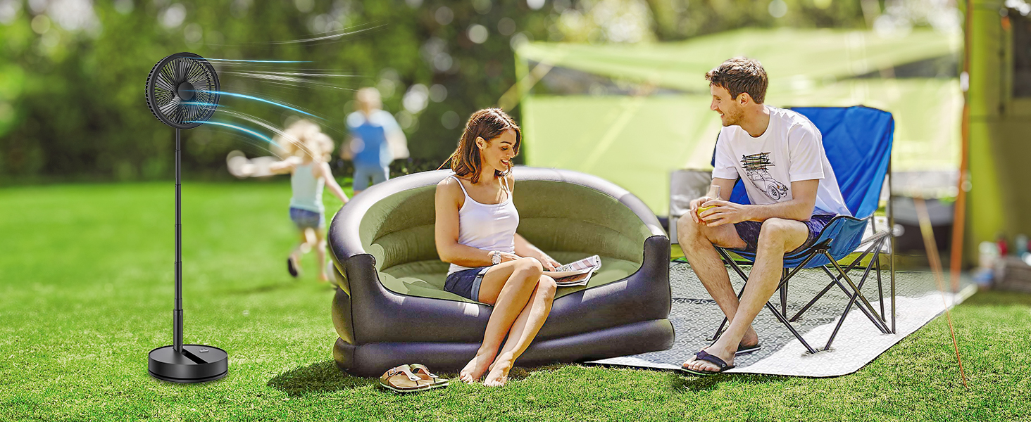 pedestal fan camping fan