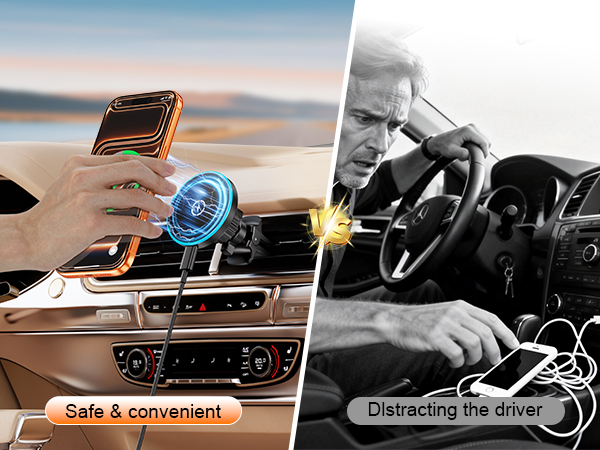 magnetic car phone mount