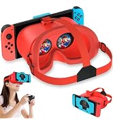 Upgraded VR Headset for Nintendo Switch &amp; Switch OLED Model, Switch VR Glasses with Adjustable HD...