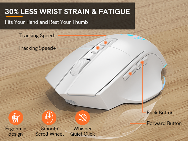 recharegable keyboard and mouse wireless long battery life