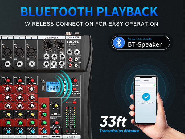 SUPPORTS U DISK FOR MUSIC RECORDING/PLAYBACK,WIRELESS BLUETOOTH CONNECTION.