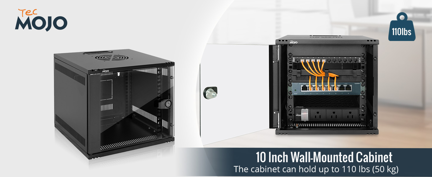 Tecmojo Wall-Mount Cabinet-10in