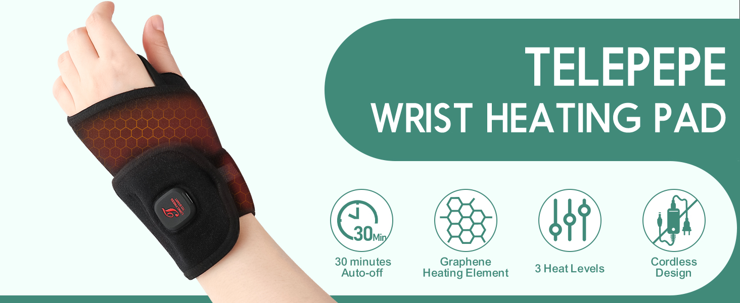 wrist heating pad