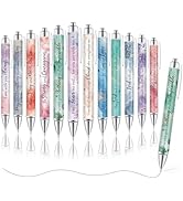 Maritown 12 Pieces Christian Pens for Women Bible Verse Ballpoint Pens Inspirational Pen Flower B...