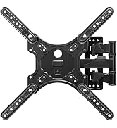 MOUNTUP Full Motion TV Wall Mount for Most 26-60 Inch TVs, Max VESA 400x400mm Wall Mount TV Brack...