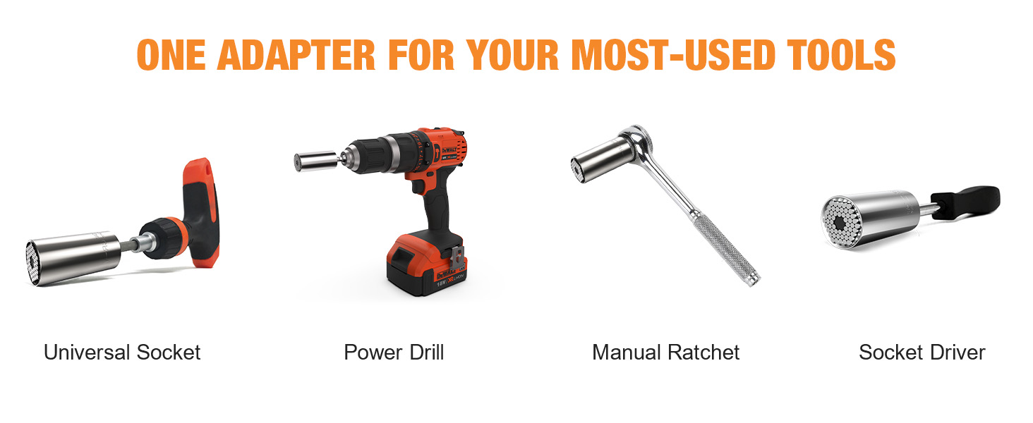one adapter for your most-used tools