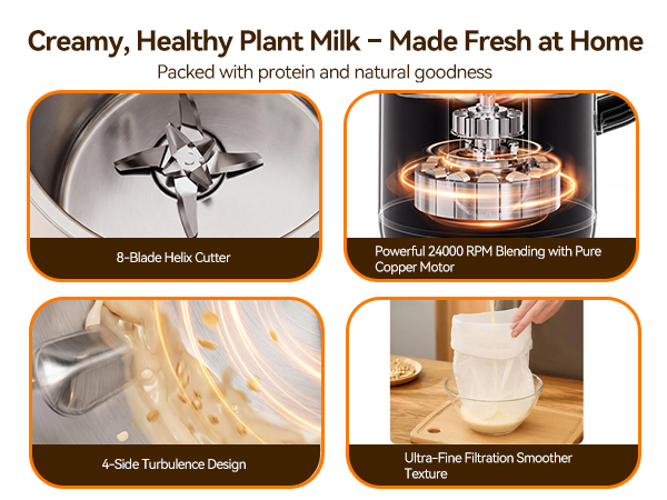 Nut milk maker
