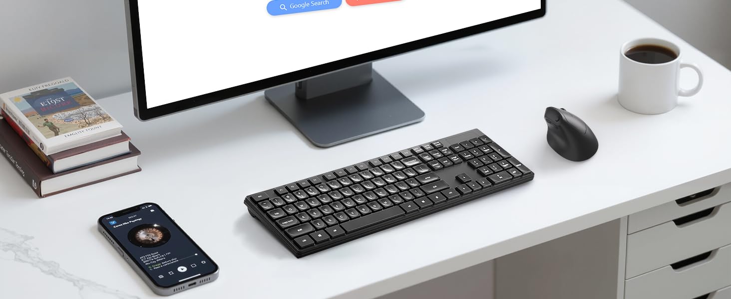 Black ergonomic mouse