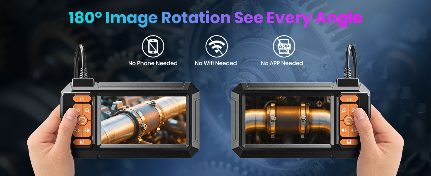 Endoscope Camera with Light