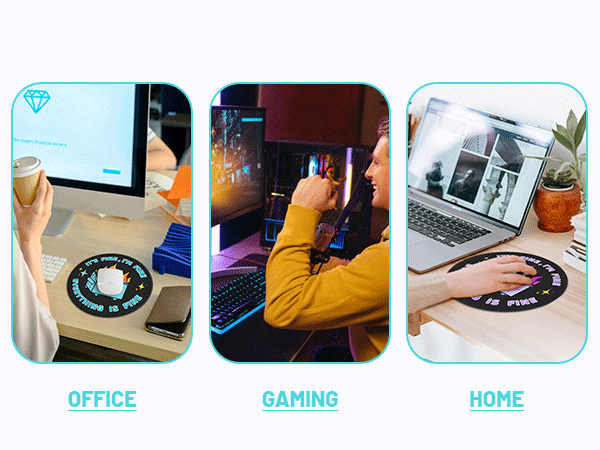 dumpster on fire mouse pad