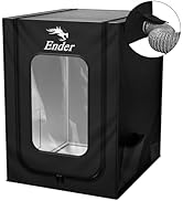 Creality Official 3D Printer Enclosure with Fan Interface, 550 * 650 * 750mm Fireproof Dustproof ...