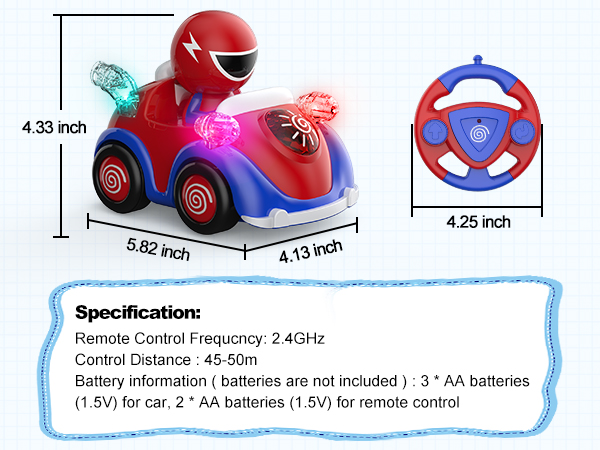remote control car for boys 4-7