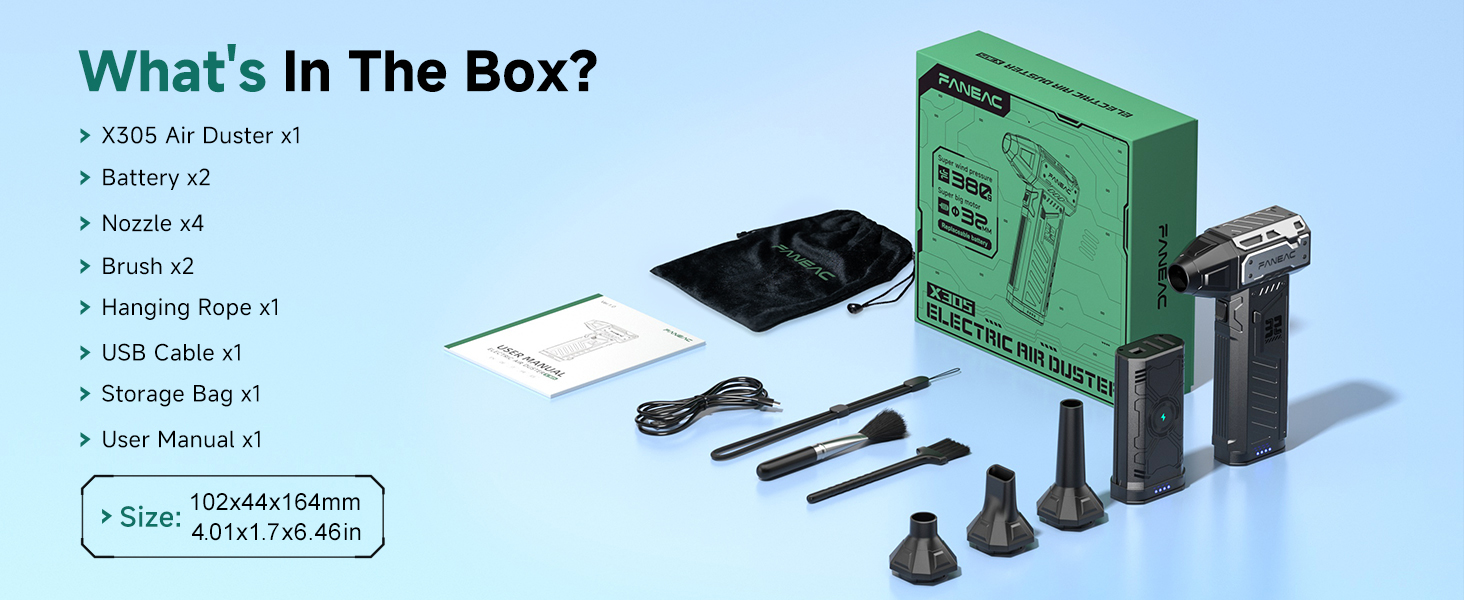 compressed electric air duster