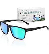 Arttodo Golf Sunglasses, UV Polarized Sunglasses for Men and Women, Lightweight Sunglasses with U...