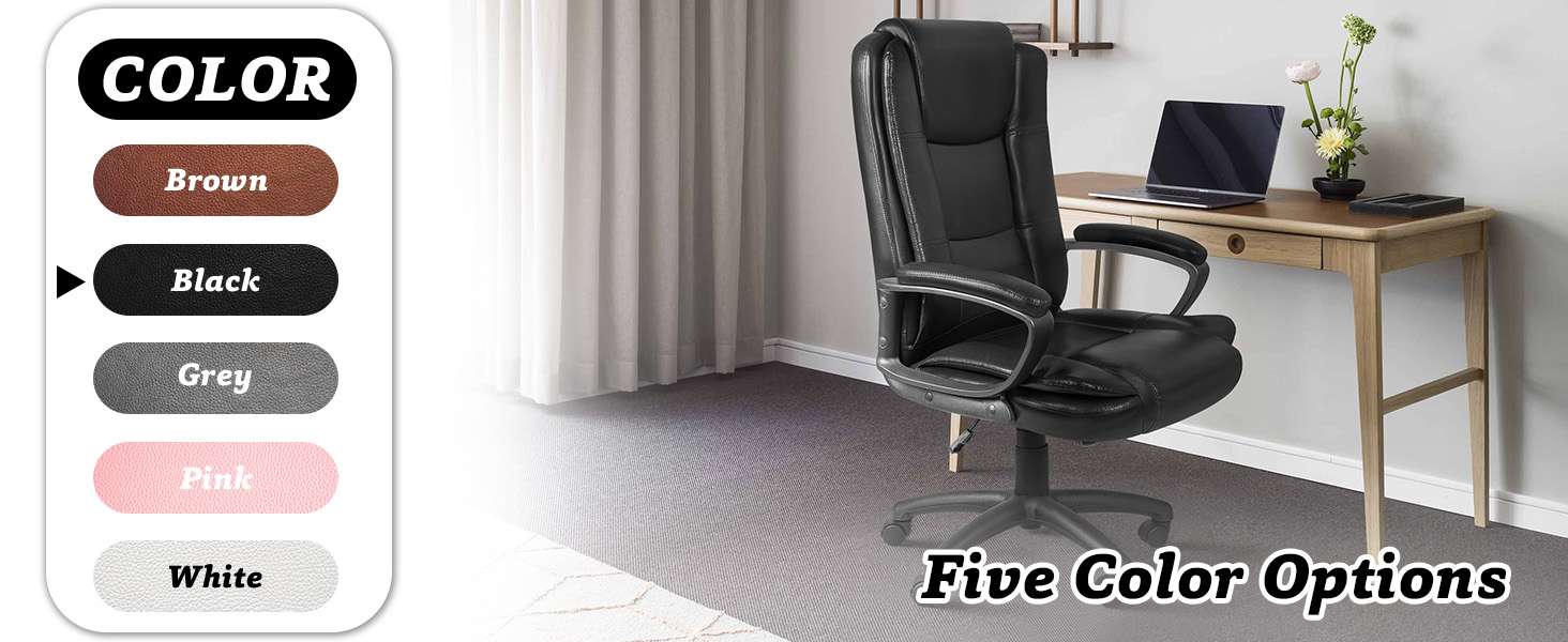 black office chair