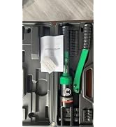 Growlush 16-Ton Hydraulic Crimping Tool with 13 Dies - Battery Cable Crimper Tool for 6 AWG to 60...