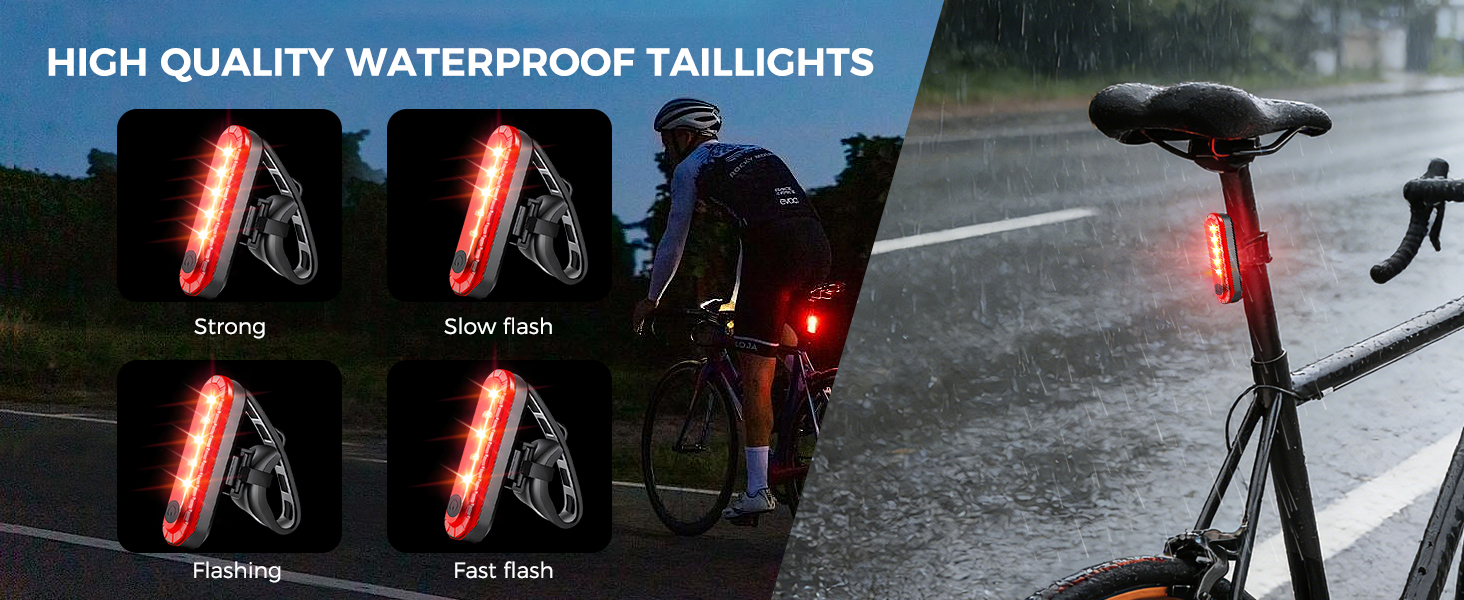 bike lights front and back