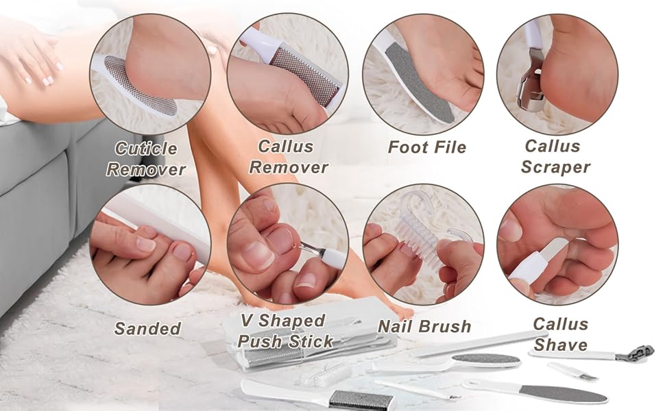 with Pedicure Foot Spa Kit
