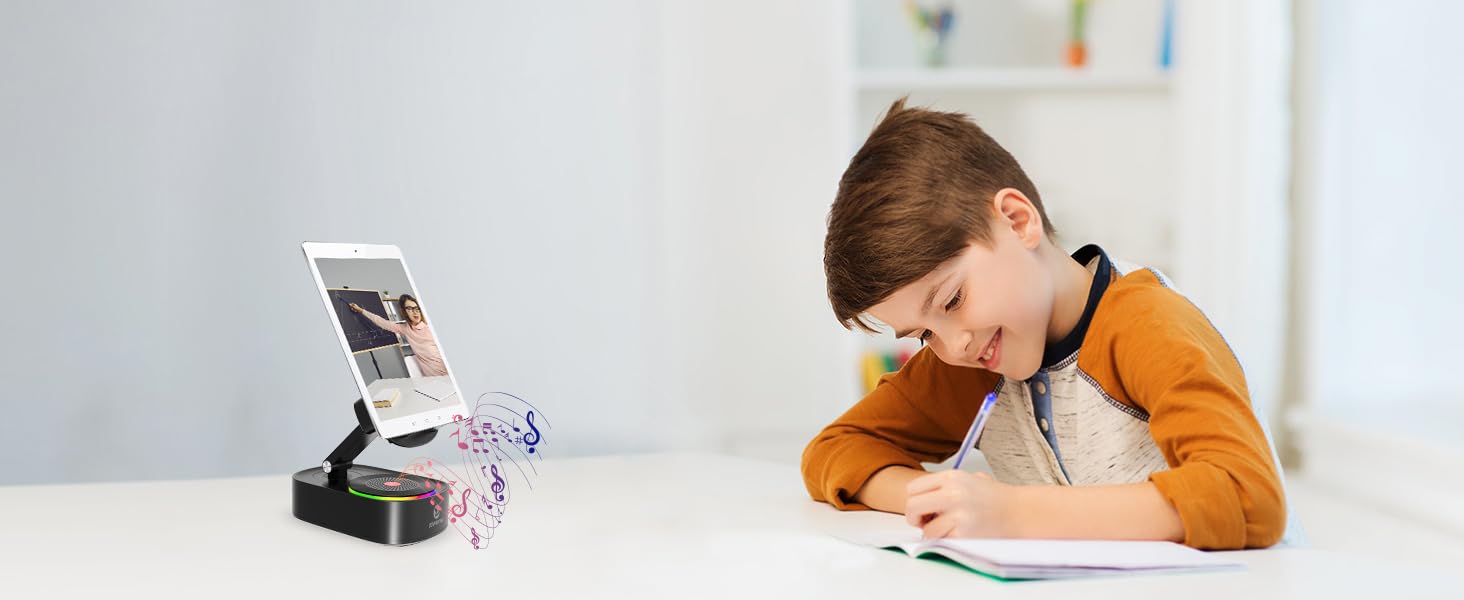 Bluetooth Speaker with Phone Stand