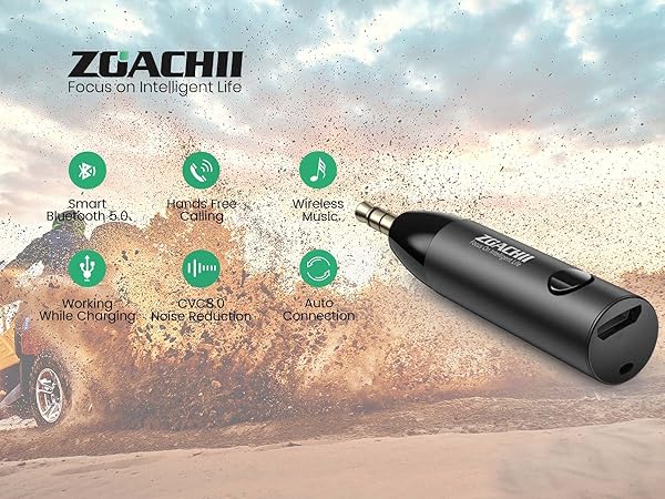 bluetooth aux adapter