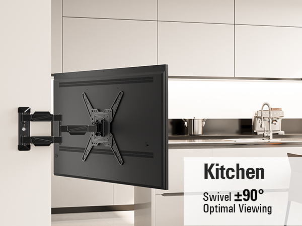  TV Mount Full Motion with Swivel Articulating Arm