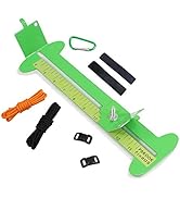 PSKOOK Paracord Bracelet Jig Paracord Tool Kit Adjustable Length Metal Weaving DIY Craft Maker To...