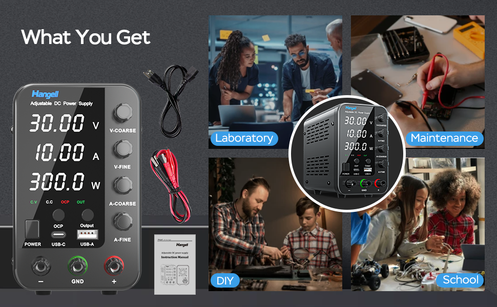 lab power supply wide range of applications