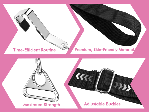 Stretching Strap with Door Anchor