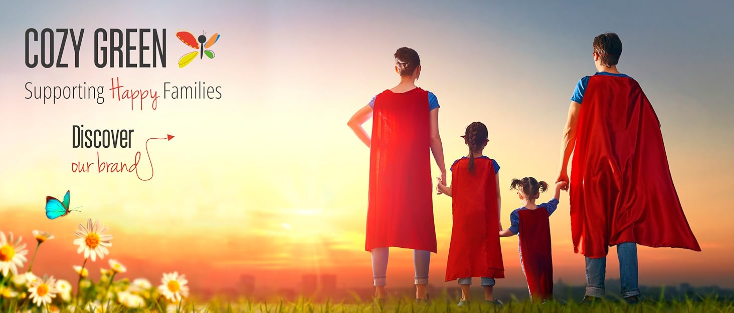 cozy greens supporting happy families