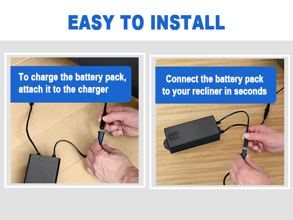 power recliner battery pack