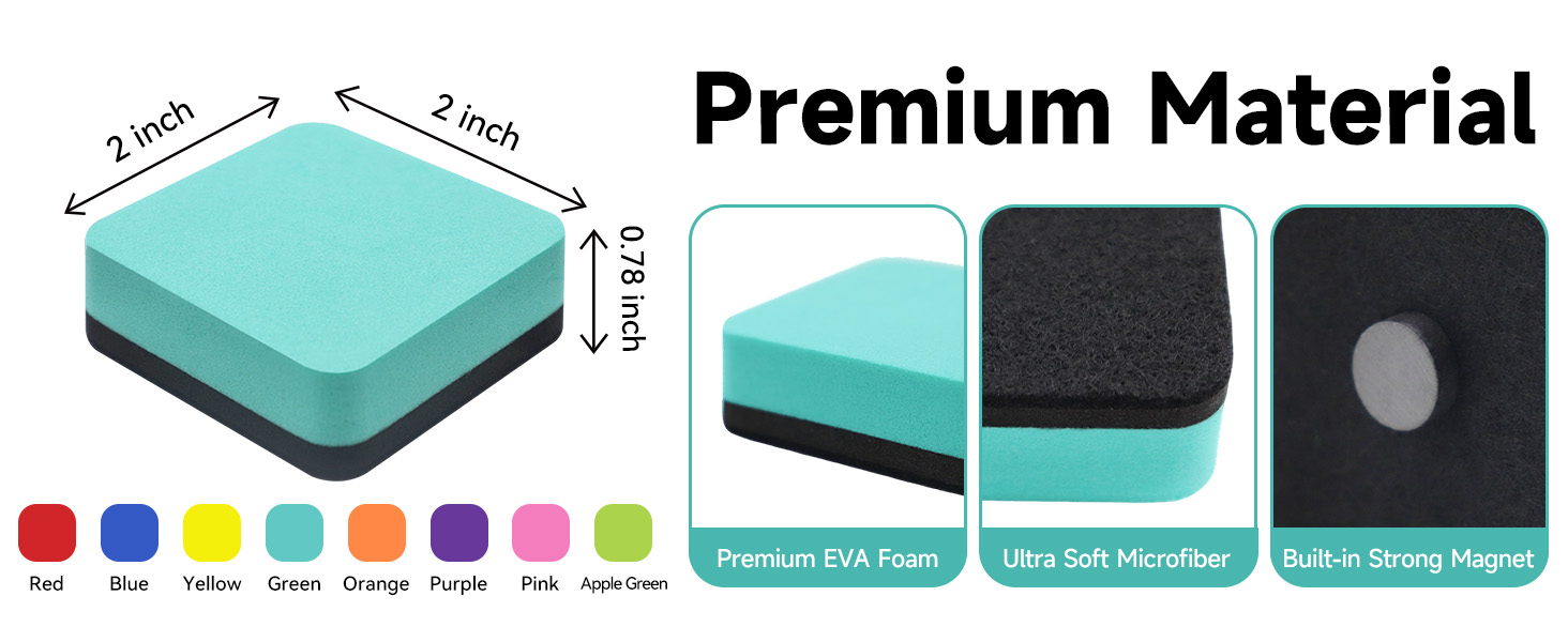 dry erasers