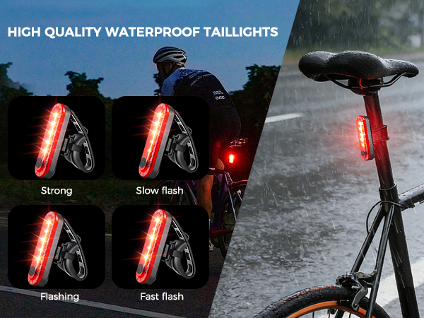 bike lights front and back