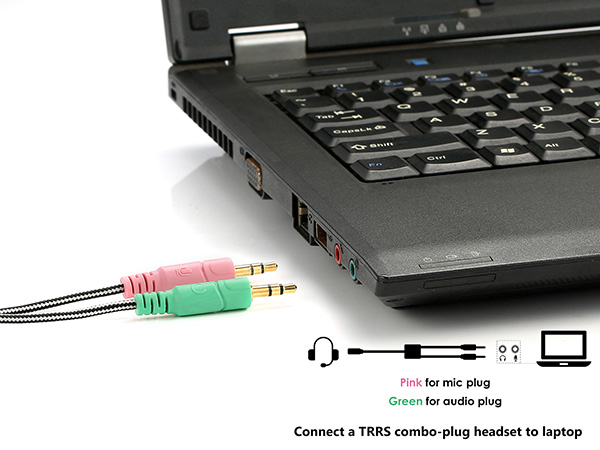 MillSO headset splitter mic and audio