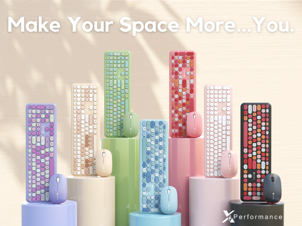 Colorful Keyboard Combo