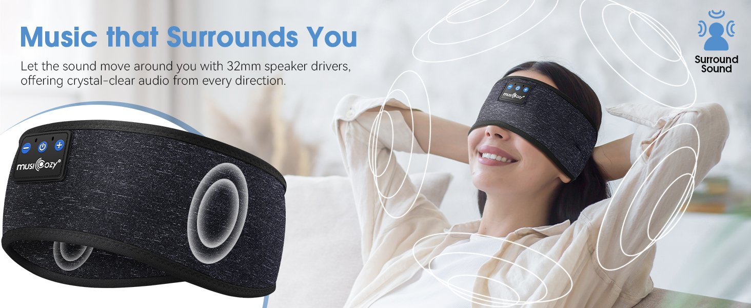 sleep headband headphones