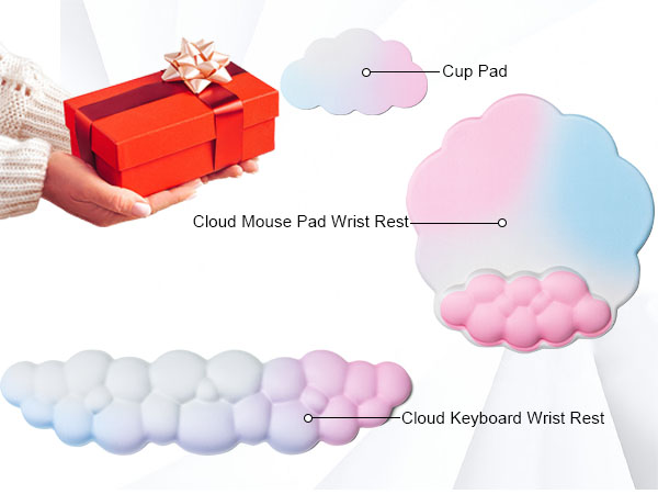 cloud keyboard wrist rest